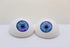 45mm Domed Puppet Eyes with Cabachon Iris - PINWHEEL - FurriFingers